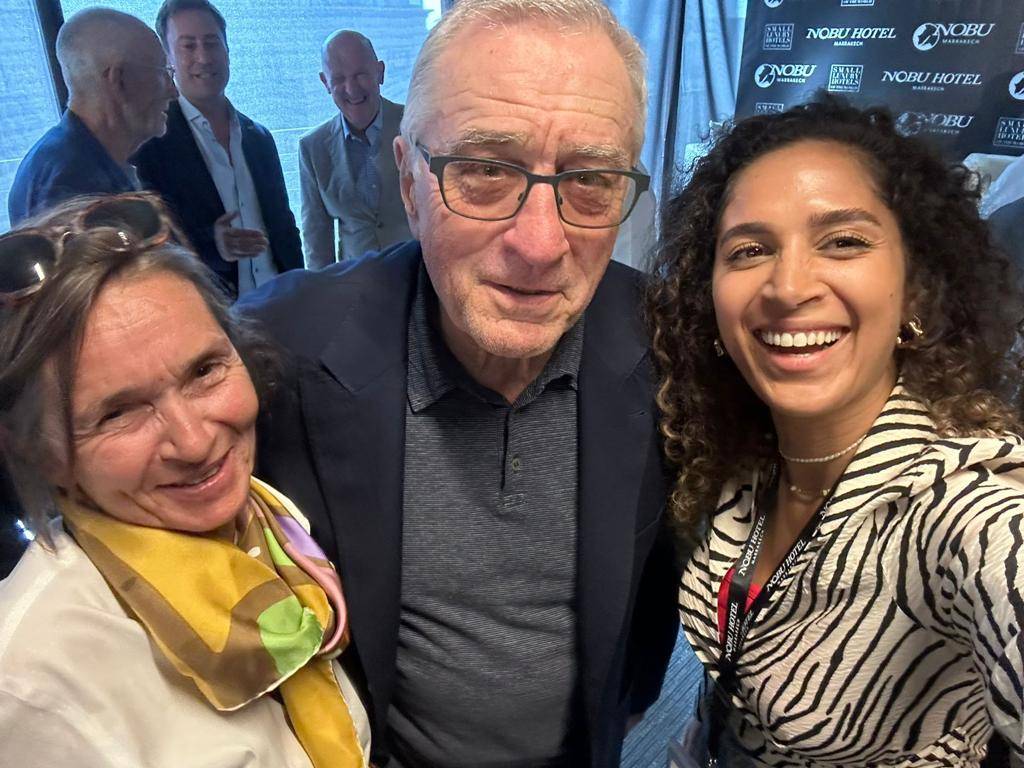 Robet De Niro et les deux Tribunettes