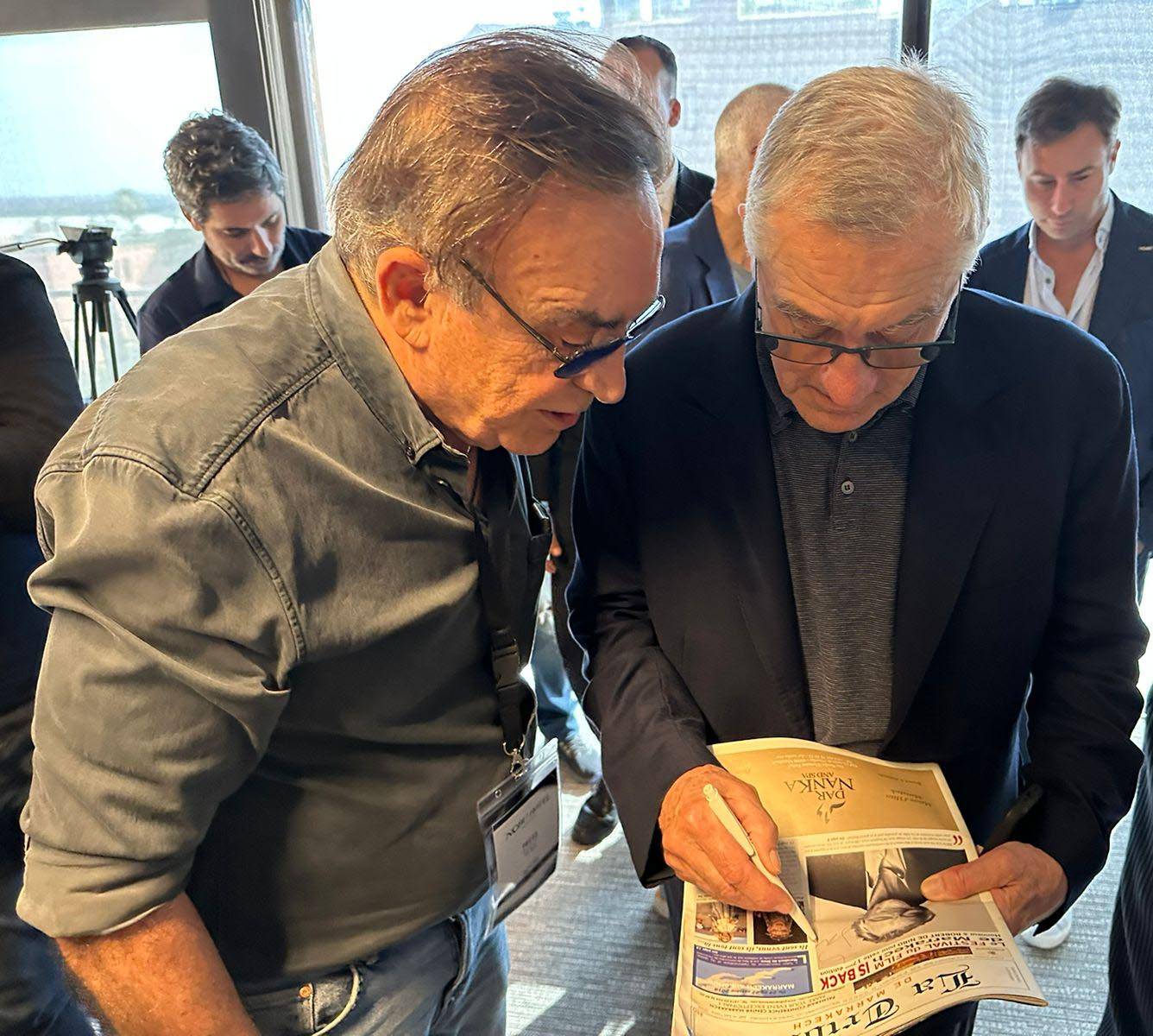 Jack Fourny et Robert De Niro